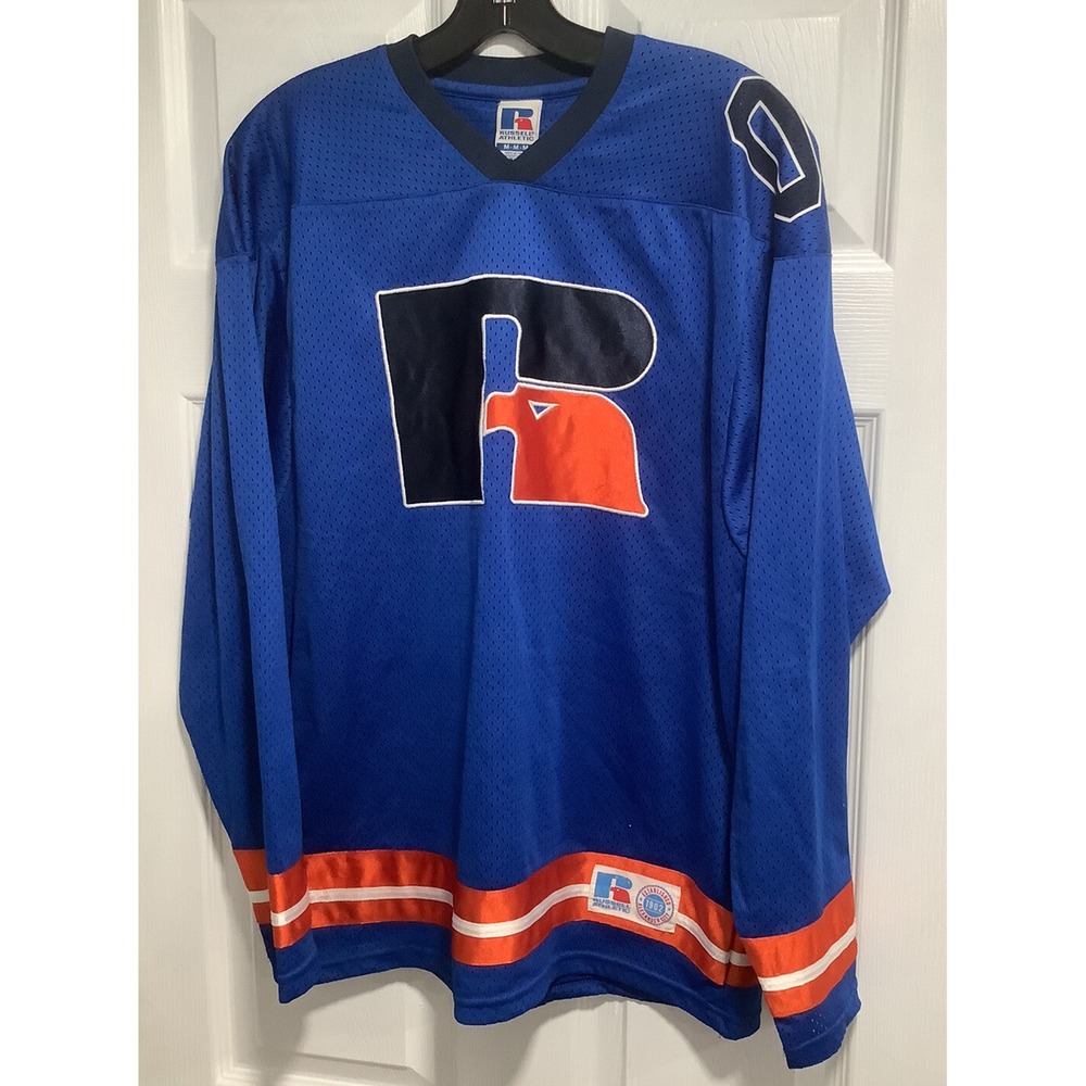 RUSSELL ATHLETIC WOMEN'S SIZE MediumBLUE AND ORANGE